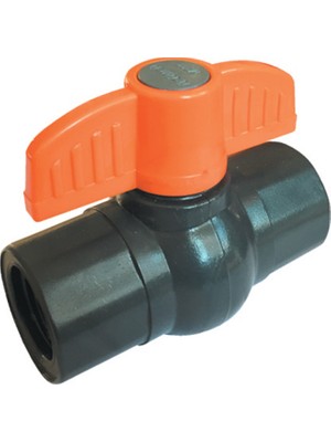 Üzümcü 1" Pvc Küresel Vana 
kelebek Kol KOD:377