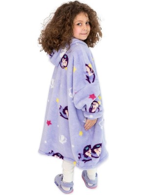 Milk&Moo Giyilebilir Çocuk Battaniye Küçük Deniz Kızı
