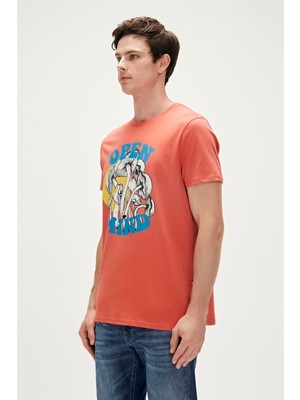 Bad Bear OPEN MIND T-SHIRT LACİVERT Erkek T-Shirt 23.01.07.014-C109