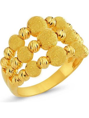 Engingold 22 Ayar Dorika Altın Yüzük