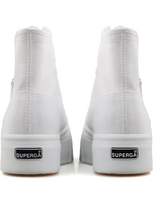 Superga 2708 Hi Top Kadın Günlük Ayakkabı S41273W-901-SP Beyaz