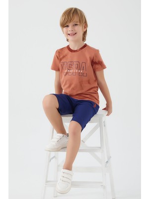 U.S. Polo Assn. Kahve Erkek Çocuk Takım