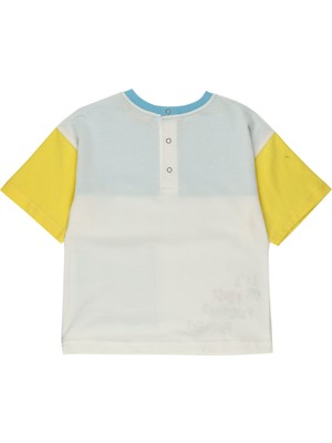 Panço Erkek Bebek Cepli Kısa Kollu T-Shirt