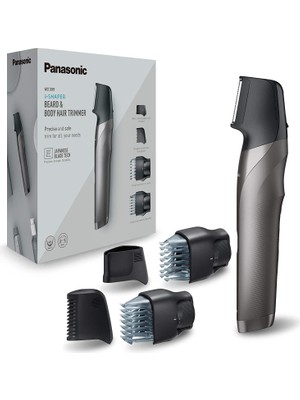 Panasonic ER-GY60-H503 I-Shaper Sakal ve Vücut Bakımı Için Çok Yönlü Sakal Düzeltici, Hassas ve Düzgün Kesim Için Devrim Yaratan Dikey Bıçak, Islak ve Kuru Tıraş, 4 Aksesuar, Japon Bıçak Teknolojisi