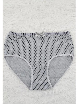 Tutku 0933 Kadın Puantiyeli Bato Gri