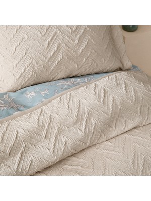 Yataş Bedding Curly Çift Kişilik Yatak Örtüsü Seti - Bej