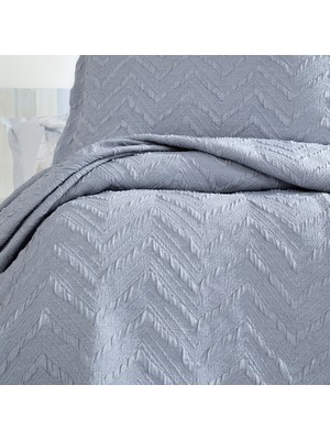 Yataş Bedding Curly Tek Kişilik Yatak Örtüsü Seti - Indigo