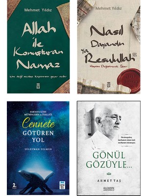 Timaş Yayınları Allah ile Konuşturan Namaz / Nasıl Dayandın Ya Resulullah / Cennete Götüren Yol / Gönül Gözüyle
