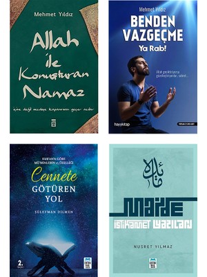 Timaş Yayınları Allah ile Konuşturan Namaz / Benden Vazgeçme Ya Rab / Cennete Götüren Yol / Maide