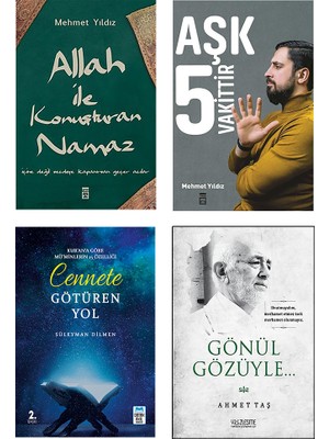Timaş Yayınları Allah ile Konuşturan Namaz / Aşk 5 Vakittir / Cennete Götüren Yol / Gönül Gözüyle