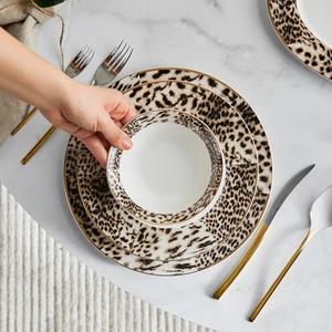 Leona 56 Parça 12 Kişilik New Bone Yemek Takımı