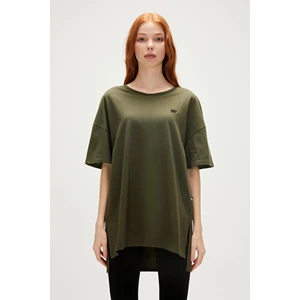 Bad Bear Aliana Oversize T-Shirt Haki Yeşil Basic Kadın Tişört10