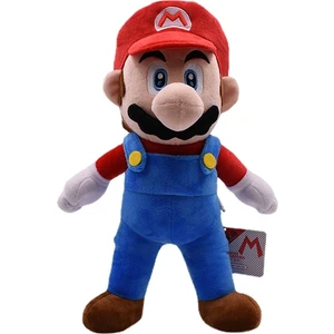 Nintendo Super Mario Protagonist Mario Kırmızı 38CM Büyük Peluş Oyuncak (Yurt Dışından)
