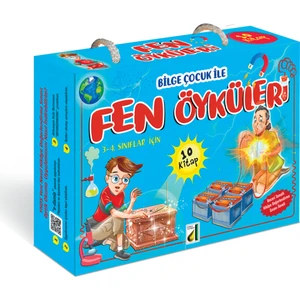 4 ve 5.sınıf Bilge Çocuk ile Fen Öyküleri 10 Kitap Set + Hds Ilaveli