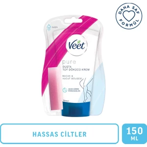 Pure 150ML Duşta Tüy Dökücü Krem Hassas Ciltler