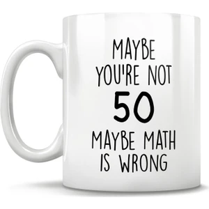 50. Doğum Günü Hediyesi, 50 Yaşında, Komik 50. Yaş Kupası