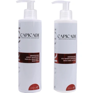 Demoxcade Cilt Bakım Seti 220ML Şampuan + 220ML Losyon(Yeni Ambalaj)