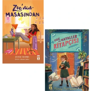 Genç Timaş Zoe'nin Masasından + Toz ve Hayaller Kitapçısı 2 Kitap Set Ktp