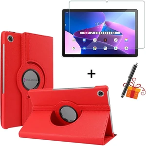 Lenovo Tab M10 TB-328F 3. Jenerasyon Tablet Kılıfı Ekran Koruyucu Kalem Hediyeli Set