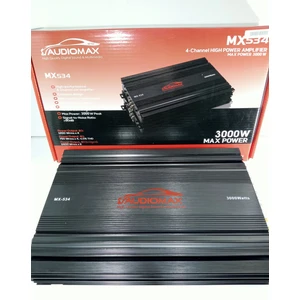 Amfi - 3000W 4 Kanallı Ses ve Bass Anfisi - Oto Anfi