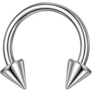 Rupen Kraft 316 Cerrahi Çelik Spike Dudak Kıkırdak Septum Helix Tragus Piercingi