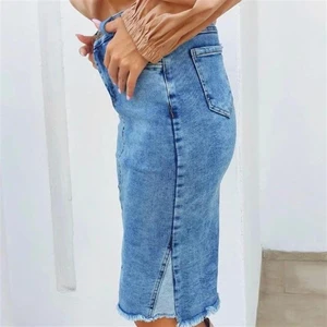 Kadın Yeni Model Kot Etek 7221711