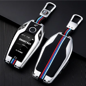 İdeal Aksesuar Bmw Çinko Anahtarlık Gümüş Renk Bmw Ekranlı Kumanda Anahtarlığı Car Keychain 1.kalite