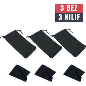 3 Adet Gözlük Kılıfı + Bez Seti 711680