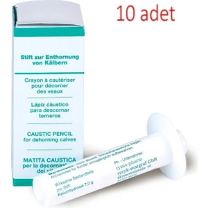 Boynuz Köreltme Yakma Kostik Kalemi 10 Adet
