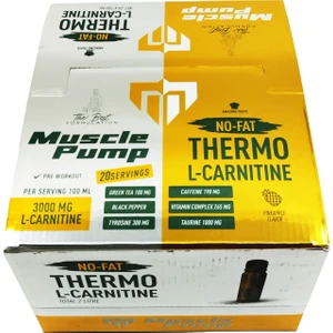 Muscle Pump No Fat Thermo L-Carnitine 100 ml x 20 Shot Ananas