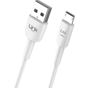LİNKTECHK600 Safe Micro USB Pd 2.4A Şarj Kablosu