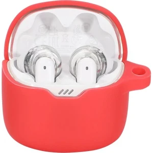 Jbl Tune Flex Şok Geçirmez Kılıf Bluetooth Earbuds Protector Anti-Drop Silikon Kılıf (Yurt Dışından)