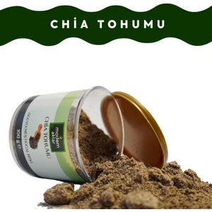 Modern Aktar Doğal Öğütülmüş Chia Tohumu 100Gr