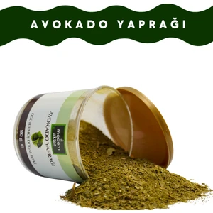 Modern Aktar Modern Aktar Doğal Öğütülmüş Avokado Yaprağı 80 gr