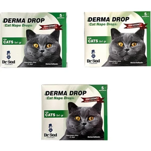 Dr. Sed Kediler Için Ensedamlası Dışparazit Deri Bakım x 3