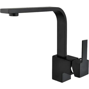 Montana Series Kare Siyah Lavabo Bataryası Beş Yıl Garantili