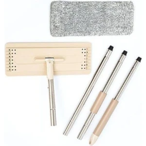 Senin Dükkanın Spin Mop Tablet Mop Markasına Uyan Yedek Palet + Sap + 1 Bez