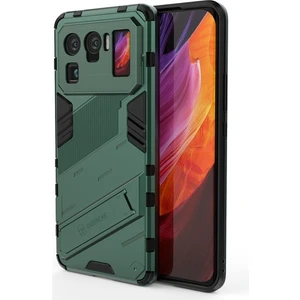 Xiaomi Mi 11 Ultra Kılıf Sert Kickstand Darbeye Dayanıklı Telefon Kılıfı (Yurt Dışından)