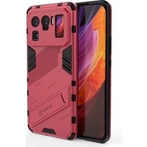 Xiaomi Mi 11 Ultra Kılıf Sert Kickstand Darbeye Dayanıklı Telefon Kılıfı (Yurt Dışından)