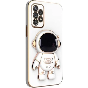 Samsung Galaxy A32 Kılıf Astronot Standlı Silikon