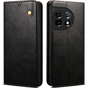 Oneplus 11 5g Için Telefon Stand Kılıfı, Pu Deri Mumsu Çılgın At Doku Standı Akıllı Telefon Kapağı (Yurt Dışından)