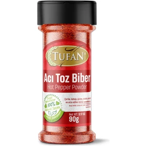 Acı Toz Biber (Tuzluk Kapak) 90 gr