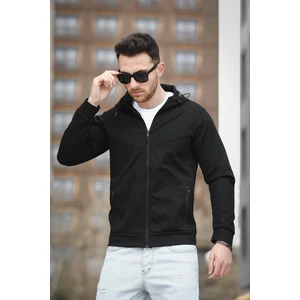 Chev Micro Interlok Dik Yaka Fermuarlı Hırka Sweatshirt