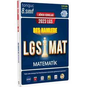 Tonguç Akademi 2023 LGS 1. Dönem 5 Hamlede LGS Matematik