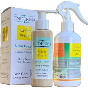 Kükürt Krem + Dezenfektan Set