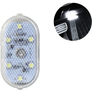 Dokunmatik Sensörlü Mini 6 LED Lamba USB Şarj Edilebilir Mıknatıslı Beyaz Renk 6led-Touch