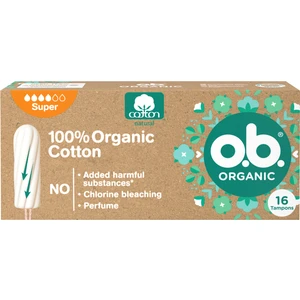 O.b Organic Super Tampon 16'lı Paket
