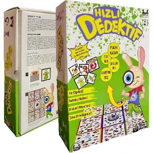 Hızlı Dedektif Kutu Oyunu Zenginleştirilmiş Içerik