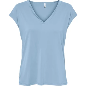 Onlfree S/s Modal V-Neck  Noos Kadın T-Shirt - 15287041