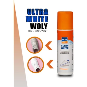 Beyaz Spor Deri Bez ve Kumaş Ayakkabı Boyası 75 ml